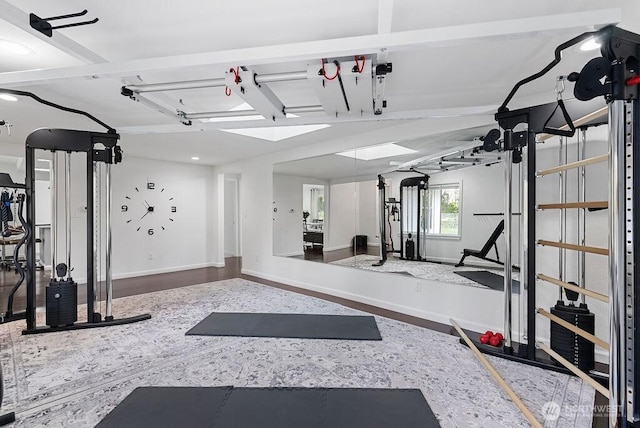 1501 58th Ave NE, Tacoma, WA 98422 - exercise area with baseboards