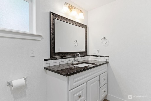 1501 58th Ave NE, Tacoma, WA 98422 - bathroom with vanity and backsplash