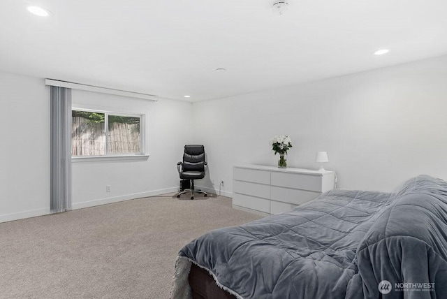 1501 58th Ave NE, Tacoma, WA 98422 - bedroom featuring carpet floors and recessed lighting