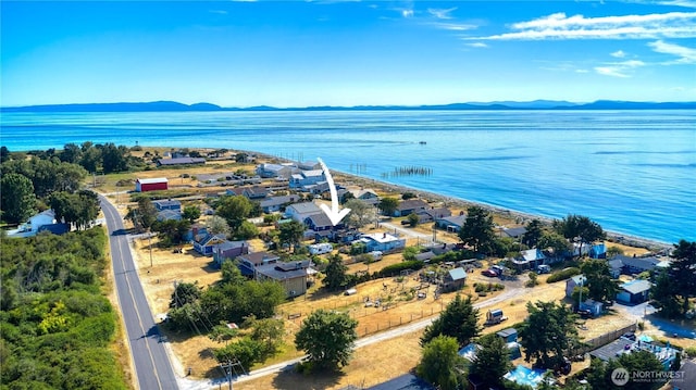 724 Walters Ln, Point Roberts, WA 98281 - aerial view of a water and mountain view