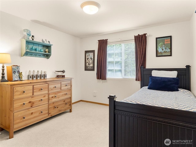 15428 Bornstein Ln SE, Yelm, WA 98597 - bedroom featuring light colored carpet and baseboards