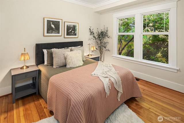 4010 Interlake Ave N, Seattle, WA 98103 - bedroom with hardwood / wood-style flooring