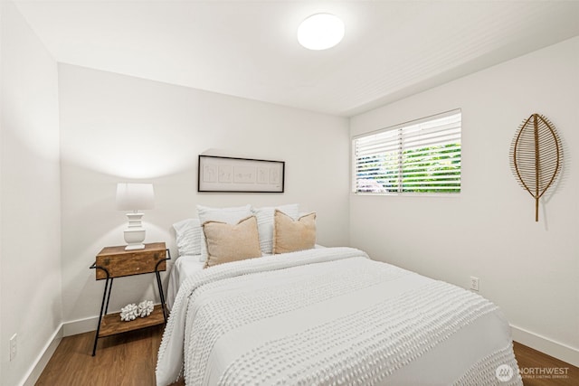 6401 146th Ave NE, Redmond, WA 98052 - bedroom with baseboards and wood finished floors