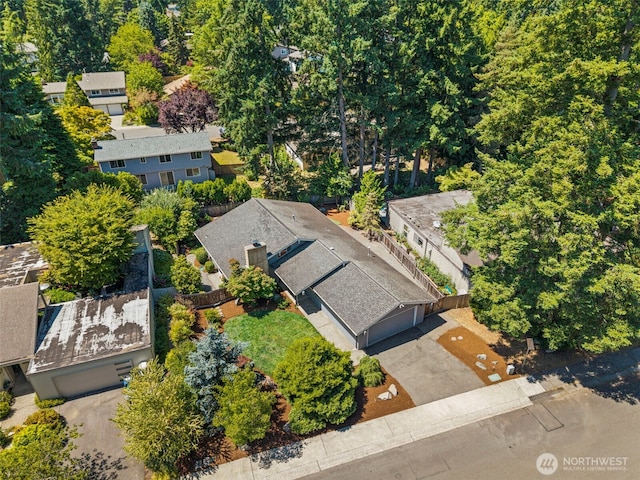 6401 146th Ave NE, Redmond, WA 98052 - aerial view of property and surrounding area