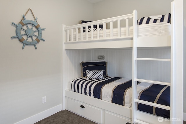100 Horseshoe Ln, Pacific Beach, WA 98571 - unfurnished bedroom featuring baseboards and carpet flooring