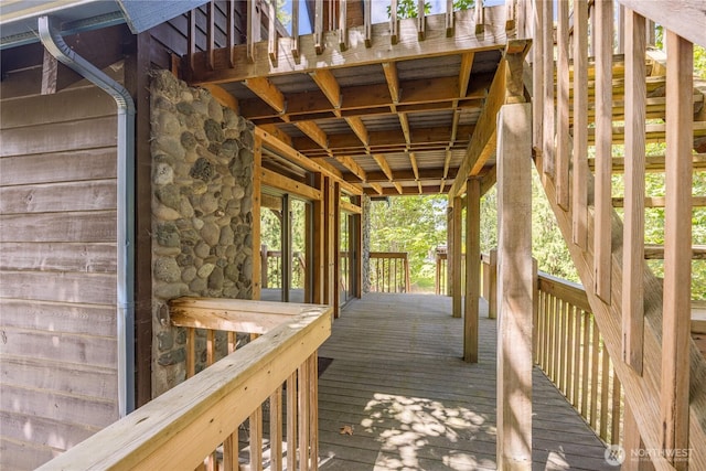 71 Waggler Way, Sequim, WA 98382 - view of wooden terrace
