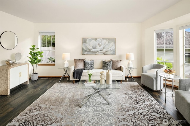 12820 SE 243rd St, Kent, WA 98030 - living area featuring wood-type flooring