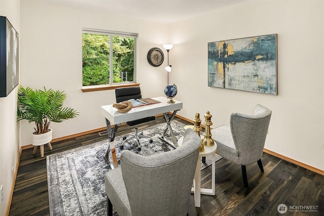 12820 SE 243rd St, Kent, WA 98030 - office with wood finished floors