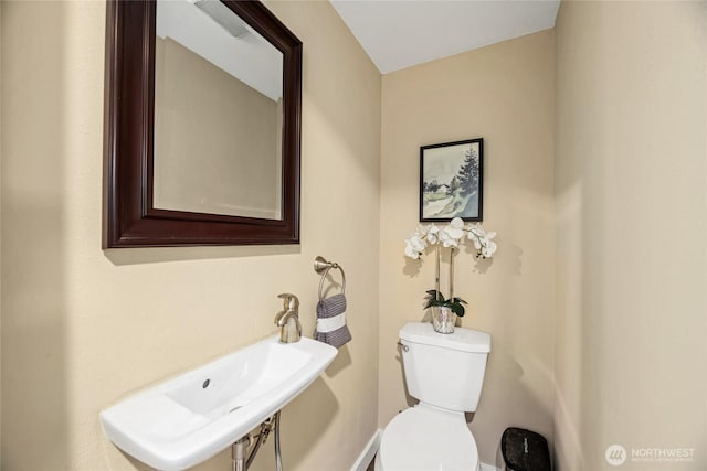 1339 N 167th St, Shoreline, WA 98133 - half bathroom with toilet and a sink