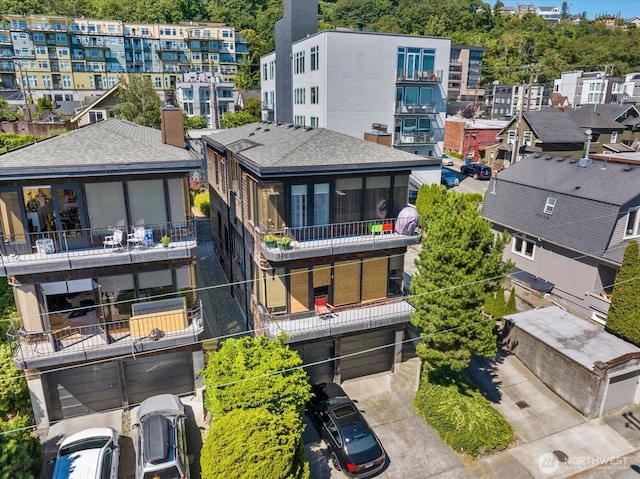 2035 Waverly Pl N, Seattle, WA 98109 - drone / aerial view