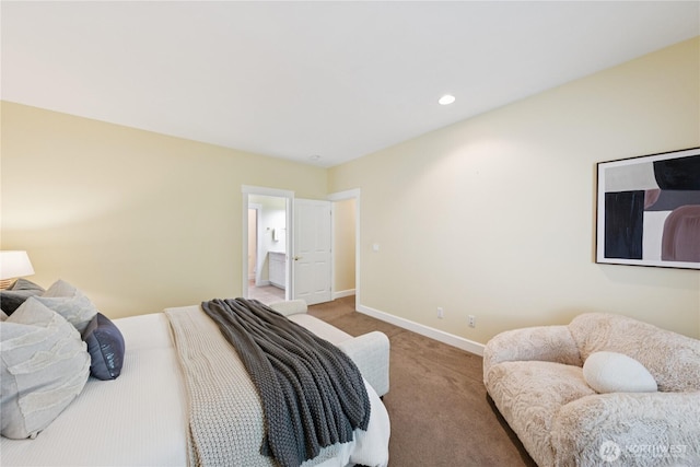 2218 Cascade Ct, Anacortes, WA 98221 - carpeted bedroom with baseboards and recessed lighting