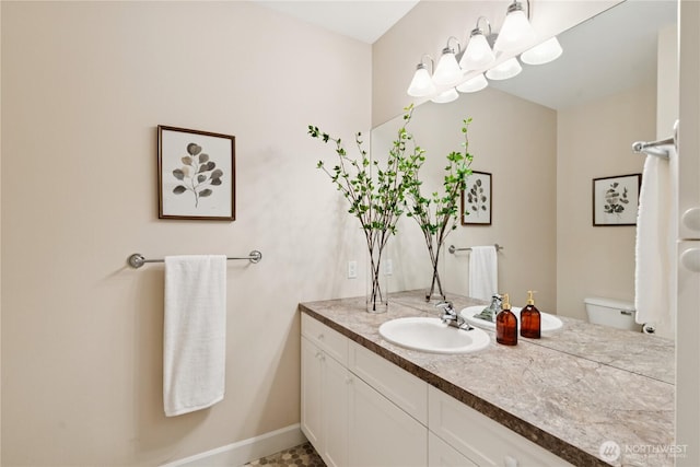 2218 Cascade Ct, Anacortes, WA 98221 - bathroom with vanity and toilet