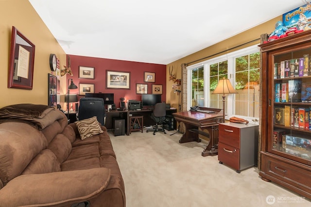 2444 220th Pl NE, Sammamish, WA 98074 - office area with light colored carpet