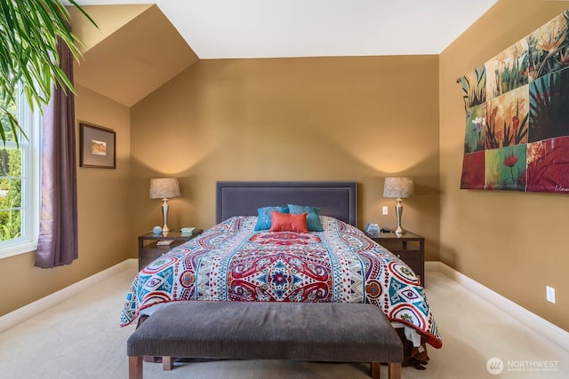 2444 220th Pl NE, Sammamish, WA 98074 - bedroom with carpet and vaulted ceiling