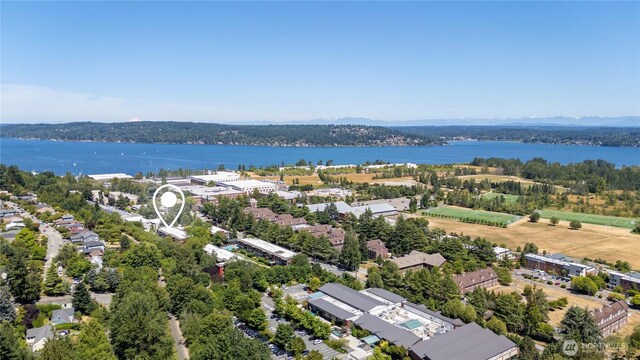 7021 Sand Point Way NE Unit B201, Seattle, WA 98115 - drone / aerial view of a nearby body of water