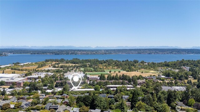 7021 Sand Point Way NE Unit B201, Seattle, WA 98115 - bird's eye view of a water and mountain view