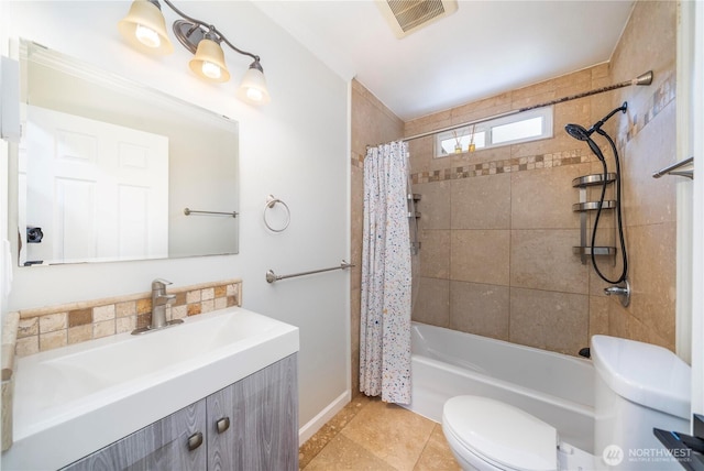 4248 A St SE Unit 423, Auburn, WA 98002 - full bathroom featuring shower / bath combination with curtain, vanity, and tile patterned floors