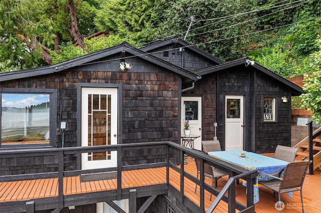 11212 SW 125th St, Vashon, WA 98070 - deck featuring outdoor dining space