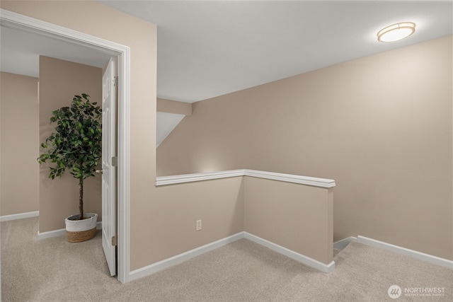 23501 112th Ave SE Unit F103, Kent, WA 98031 - corridor featuring carpet and an upstairs landing
