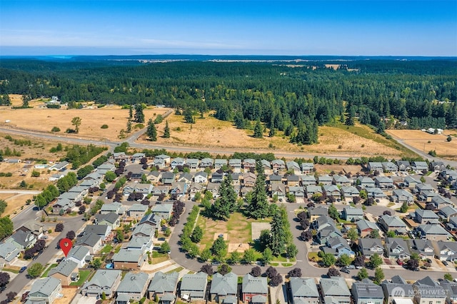 15230 Kayla St SE, Yelm, WA 98597 - aerial view of property's location featuring nearby suburban area