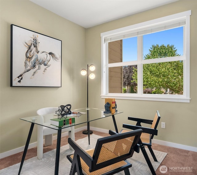 15230 Kayla St SE, Yelm, WA 98597 - carpeted office space featuring healthy amount of natural light