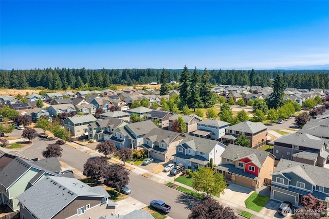 15230 Kayla St SE, Yelm, WA 98597 - aerial view of residential area featuring a forest