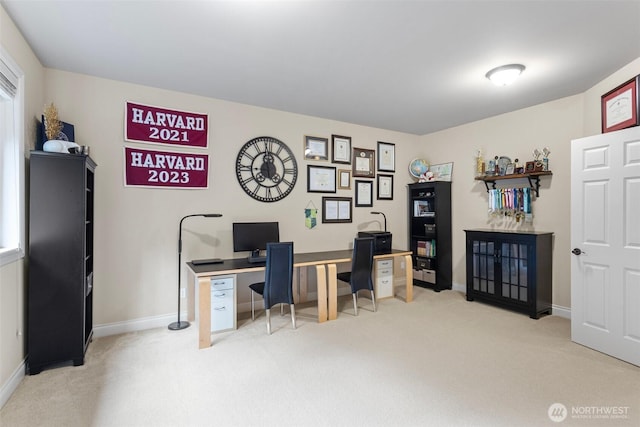 4569 162nd Ln SE, Bellevue, WA 98006 - carpeted home office featuring baseboards
