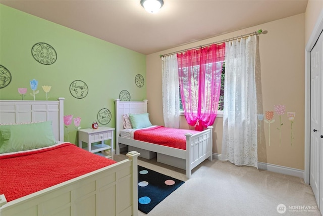 4569 162nd Ln SE, Bellevue, WA 98006 - bedroom with light carpet and baseboards