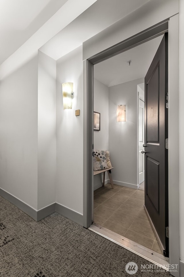 2607 Western Ave Unit 655, Seattle, WA 98121 - corridor featuring baseboards and carpet floors