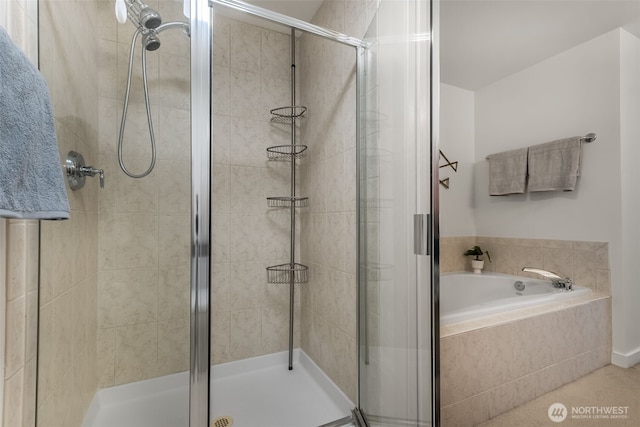 2607 Western Ave Unit 655, Seattle, WA 98121 - full bath with a shower stall and a garden tub
