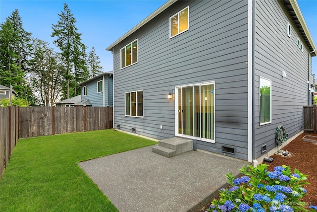 4214 223rd Pl SE, Bothell, WA 98021 - back of house featuring a patio area and a fenced backyard