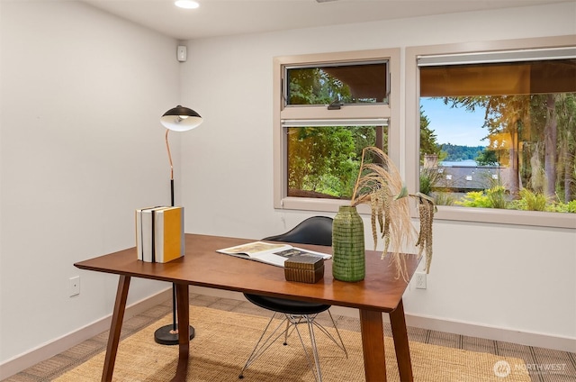 4148 Boulevard Pl, Mercer Island, WA 98040 - office space with baseboards and recessed lighting