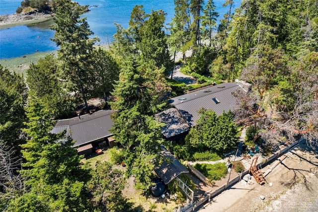 512 Broken Point Rd, Shaw Island, WA 98286 - view from above of property with a large body of water