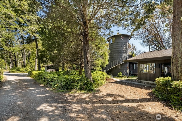512 Broken Point Rd, Shaw Island, WA 98286 - view of yard