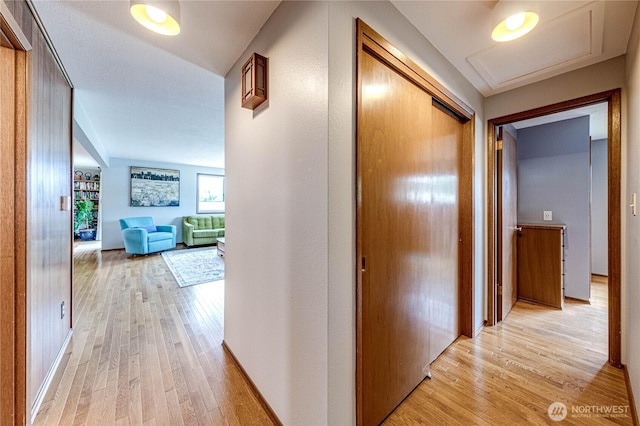 1121 W 12th St, Port Angeles, WA 98363 - hall with light wood finished floors