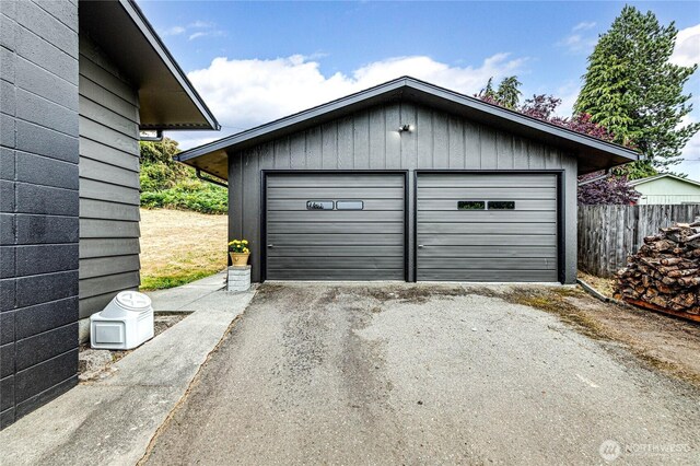 1121 W 12th St, Port Angeles, WA 98363 - view of detached garage