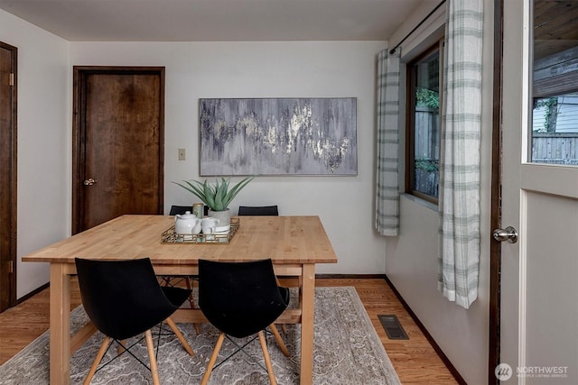 15025 SE 22nd St, Bellevue, WA 98007 - dining room with wood finished floors and baseboards