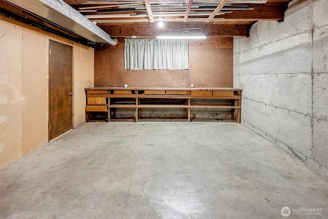15025 SE 22nd St, Bellevue, WA 98007 - view of unfinished below grade area