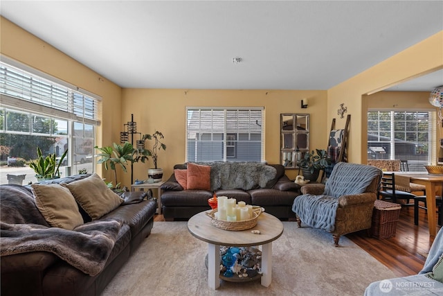 658 Okanogan Ave, Wenatchee, WA 98801 - living area with plenty of natural light and light wood finished floors