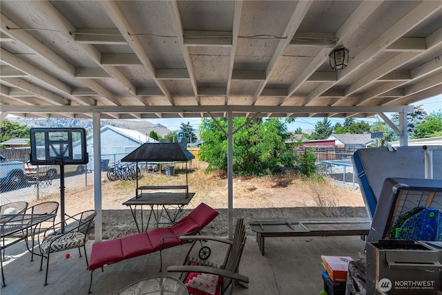 658 Okanogan Ave, Wenatchee, WA 98801 - fenced backyard with a patio