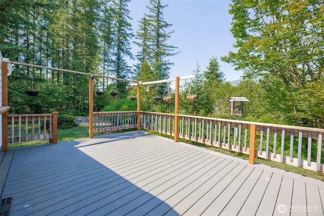 15932 427th Ave SE, Gold Bar, WA 98251 - view of deck