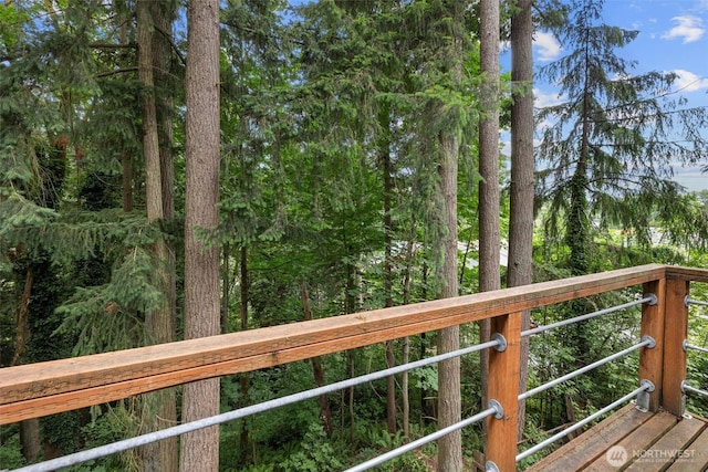 19833 95th Ave NE, Bothell, WA 98011 - wooden terrace with a view of trees