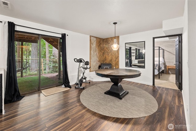 19833 95th Ave NE, Bothell, WA 98011 - dining space featuring wood finished floors and baseboards
