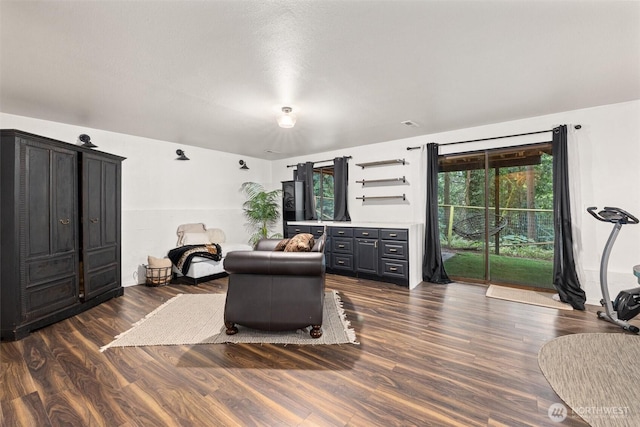 19833 95th Ave NE, Bothell, WA 98011 - bedroom featuring access to outside and dark wood-style floors