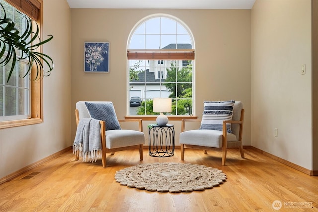 3120 Tanglewood Ln, Bellingham, WA 98226 - sitting room featuring wood finished floors