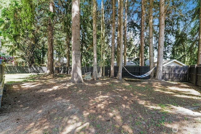 15922 Lindsay Rd SE, Yelm, WA 98597 - view of fenced backyard