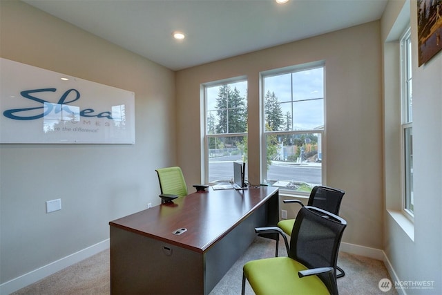 29207 217th Pl SE Unit 1, Black Diamond, WA 98010 - office featuring light colored carpet and recessed lighting