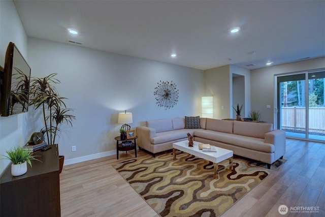 29207 217th Pl SE Unit 1, Black Diamond, WA 98010 - living area with wood finished floors and recessed lighting