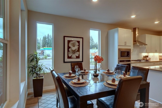 29207 217th Pl SE Unit 1, Black Diamond, WA 98010 - dining area with recessed lighting and light wood-style flooring