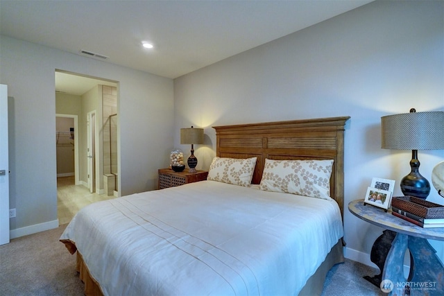 29207 217th Pl SE Unit 1, Black Diamond, WA 98010 - carpeted bedroom with baseboards and recessed lighting